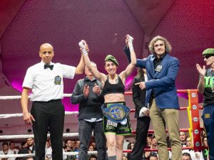 Isabel Rivero campeona de Europa de boxeo de peso mínimo en categoría femenina